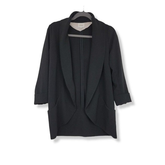 ARITZIA Wilfred Chevalier Jacket Relaxed Open-front Blazer 3/4 - Picture 10 of 15